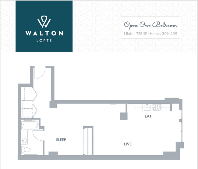 Floorplan - Walton Lofts