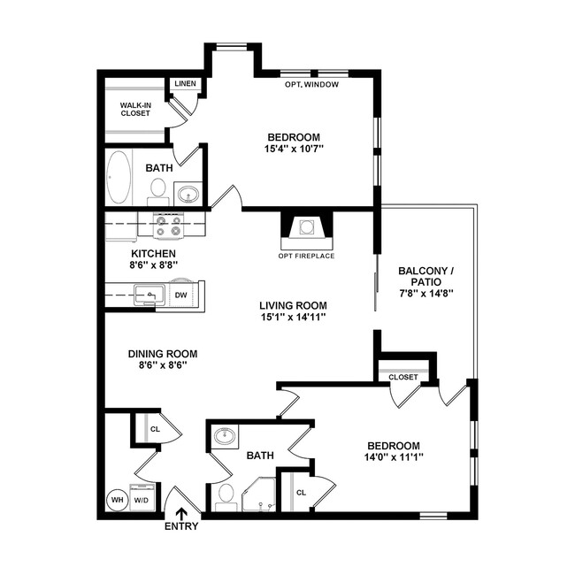 Floorplan - The Elms At Kingstowne