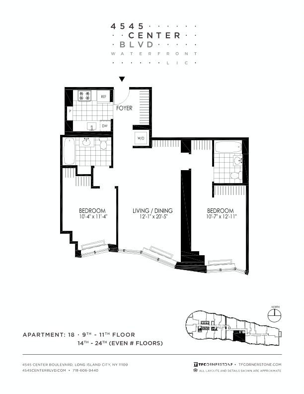 Floorplan - 4545 Center Blvd