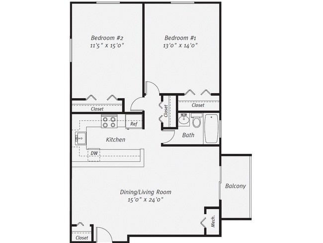 Floorplan - eaves Quincy