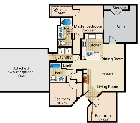 Andromeda 1 - Evening Creek
