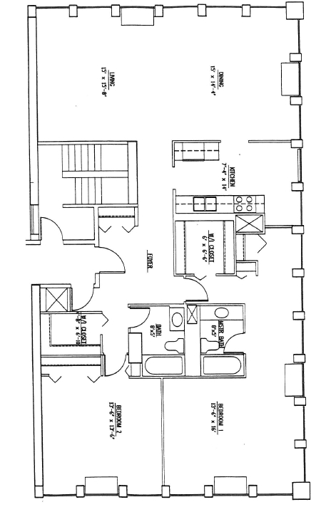 Floorplan - 111 East Chestnut Condominium