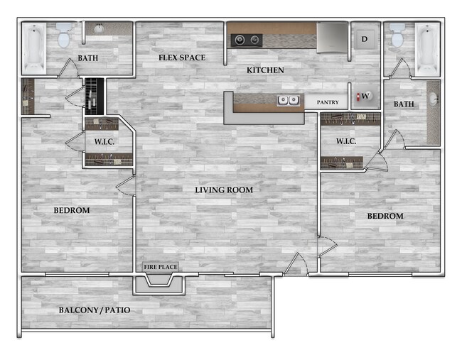 1050 SF - Serena Grove 2