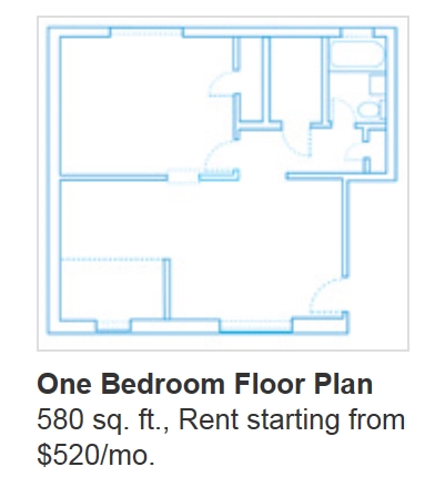 1BR/1BA - Kirkwood Gardens
