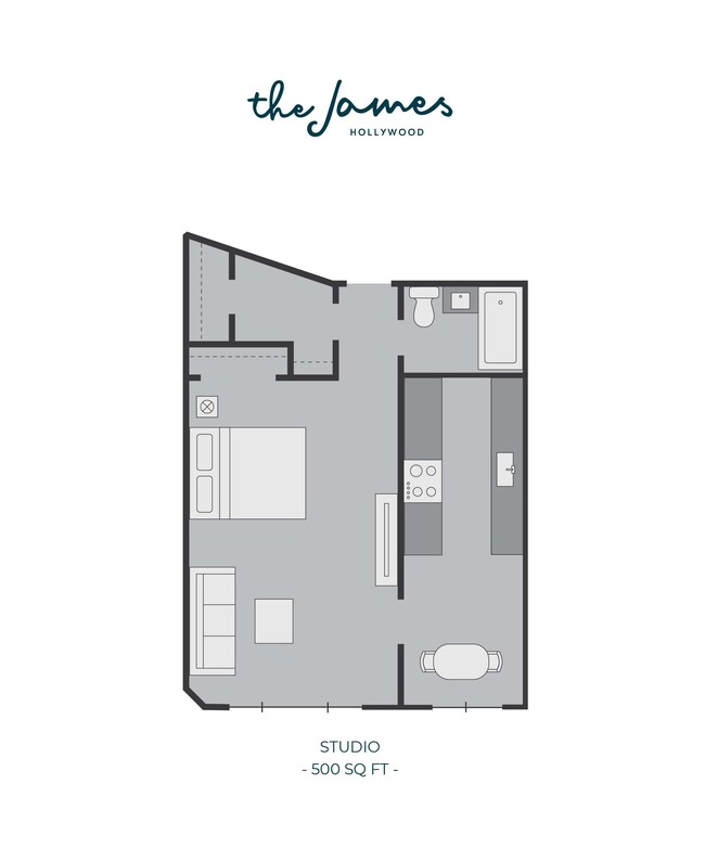 Floorplan - The James Hollywood