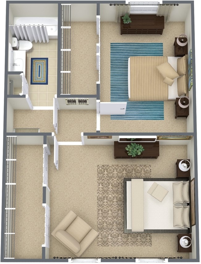 Floorplan - Cranberry Woods Townhomes