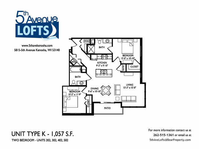 Floorplan - 5th Avenue Lofts