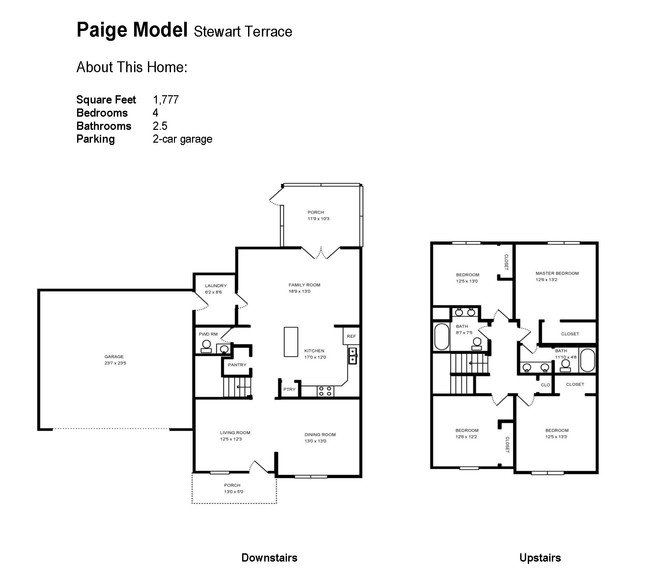 Floorplan - Stewart Terrace