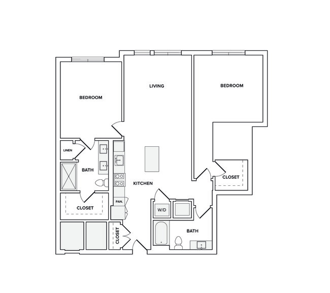 B07 1116 sq. ft. - Modera Founders Row