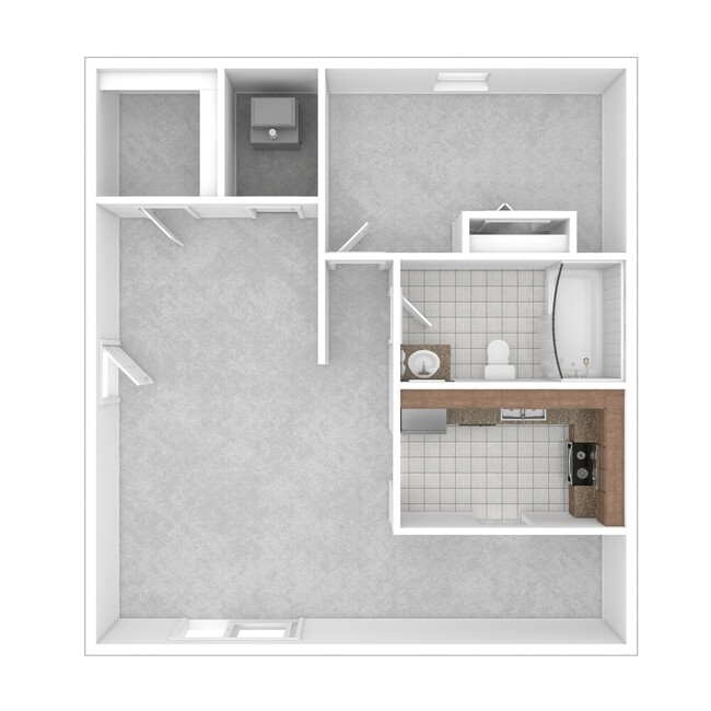 Floorplan - Harrison Point Apartments