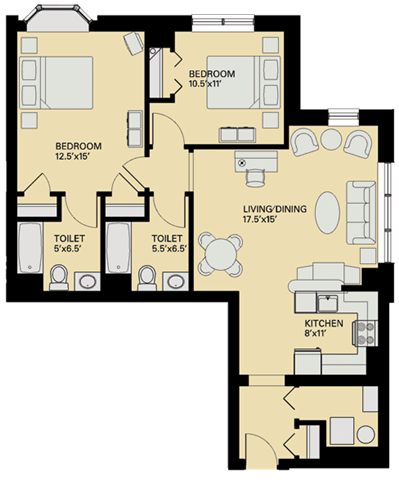 Floorplan - Marion Square
