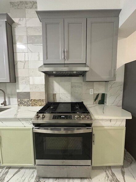 New stove and hood - 61 Passaic St