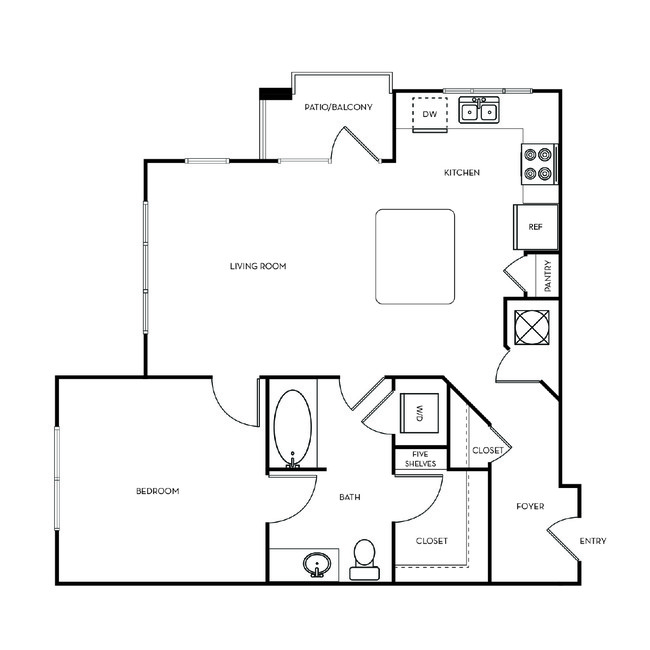 Floorplan - Vistas @ 707