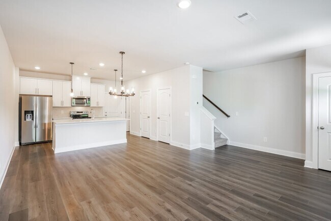 Stairs/Kitchen - 221 River Rock Dr