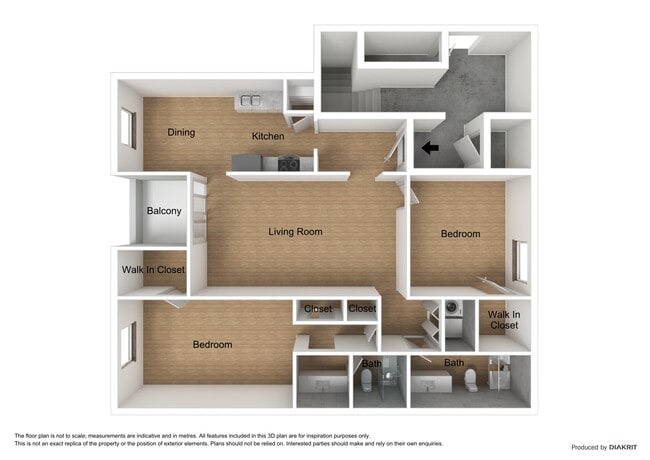 Floorplan - Esplanade By The Lake