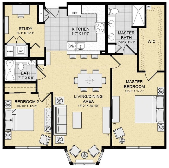 Floorplan - Parkside at the Harbors