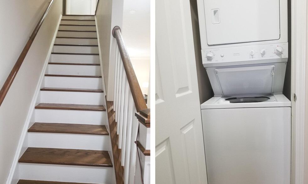 Stairs/Washer and Dryer - 188 Park Pointe Way