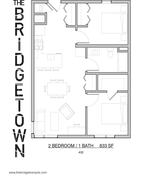 Floorplan - The Bridgetown