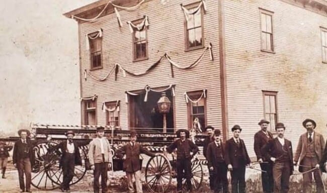 When the firehouse opened - 137 Lake St