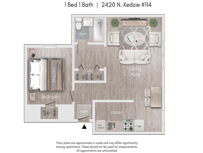 Floorplan - 2420 Kedzie Blvd