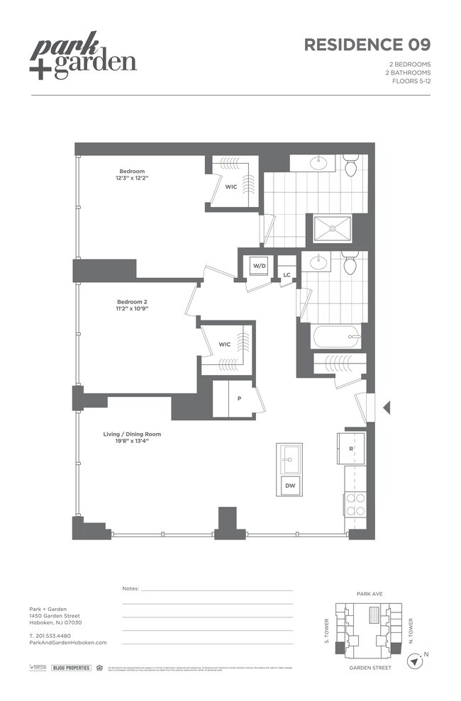 Floorplan - Park + Garden
