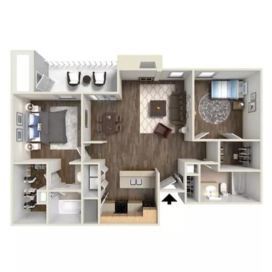 Floorplan - Icon Apartments