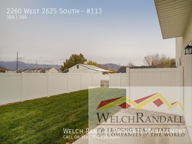 Building Photo - 2260 S 2625 W
