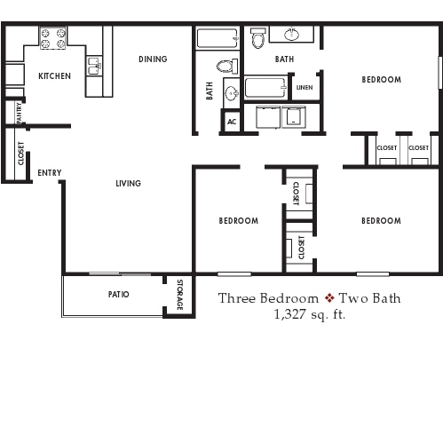 Floorplan - Oaks Of Ashford Point