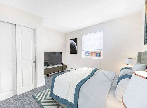 Bedroom - Alexander Arms Apartments