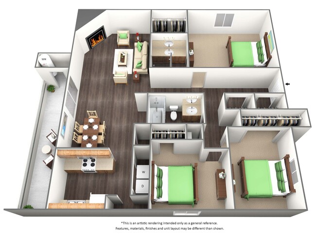 Floorplan - Murietta at ASU