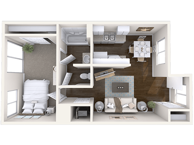 Floorplan - Aspire Redlands Apartments