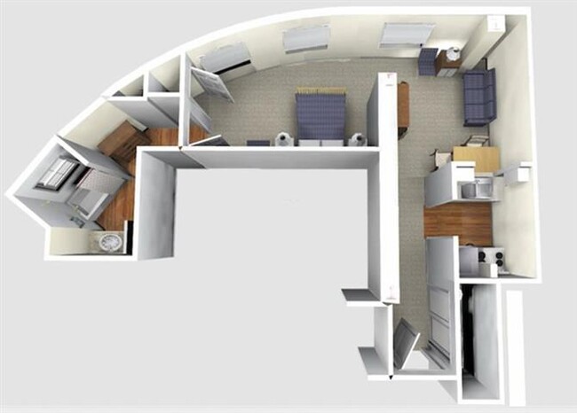 Floorplan - Rafael Town Center Apartments