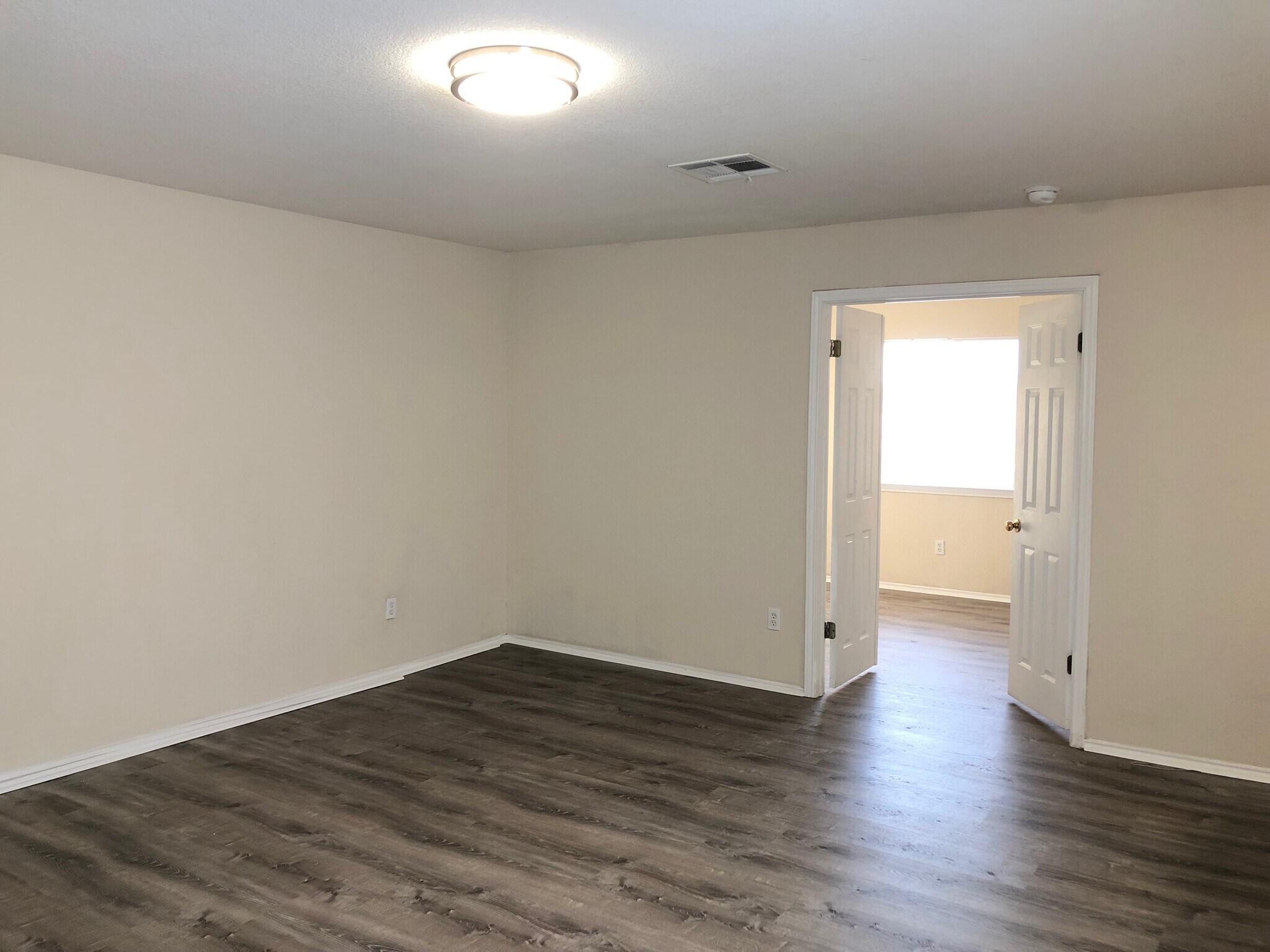 Upstairs Double Door Office or 4th Bedroom with Closet - 5805 Speyside Dr