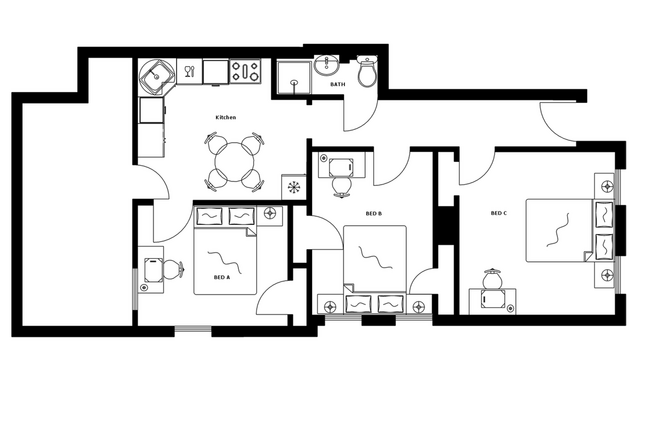 Building Photo - Room in Shared 3 bed/1 bath home