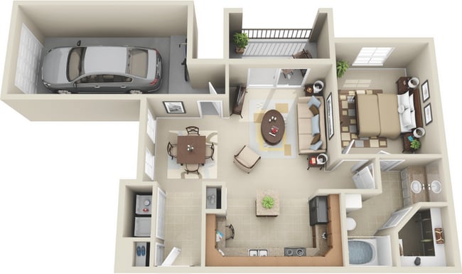 A3 Floor plan - Amalfi at Tuscan Lakes