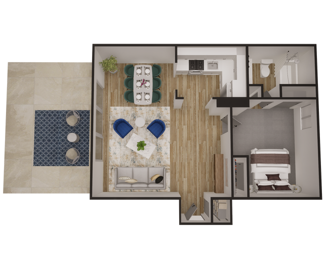 Floorplan - Kenilworth Apartments
