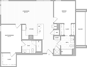 Floorplan - Domain Weho