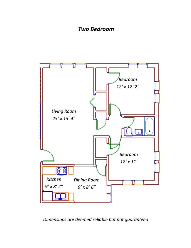 NE 2 BR/1BA - Clemar Apartments