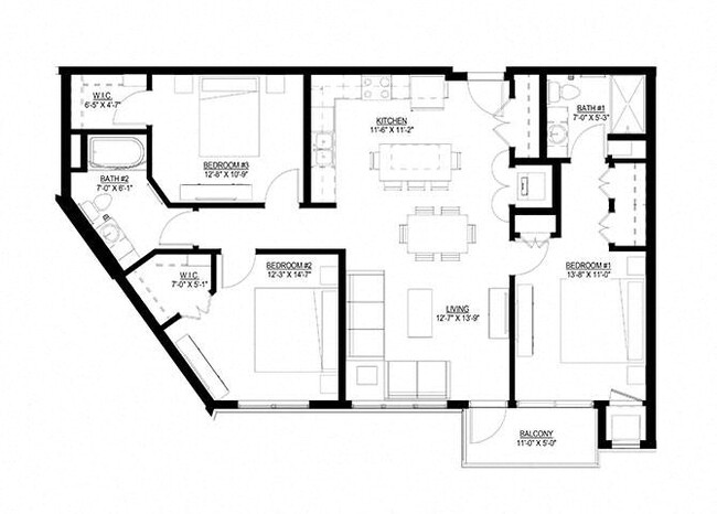 Floorplan - Union Flats