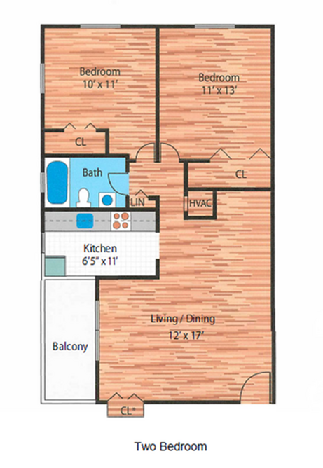 OVB - 2B1B - Overbrook Apartments