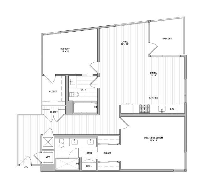 Floorplan - Domain WeHo