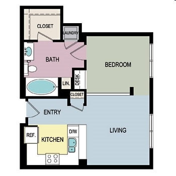 1BR/1BA - 717 Olympic