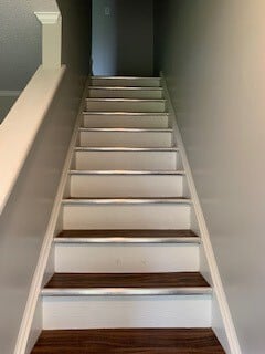 Stairs going up to 2nd floor - 5809 Shady Grove Cir