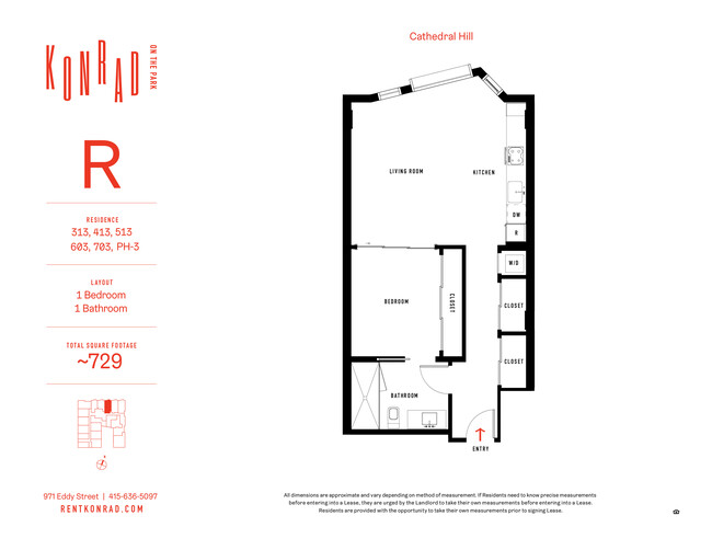 Floorplan - Konrad on the Park