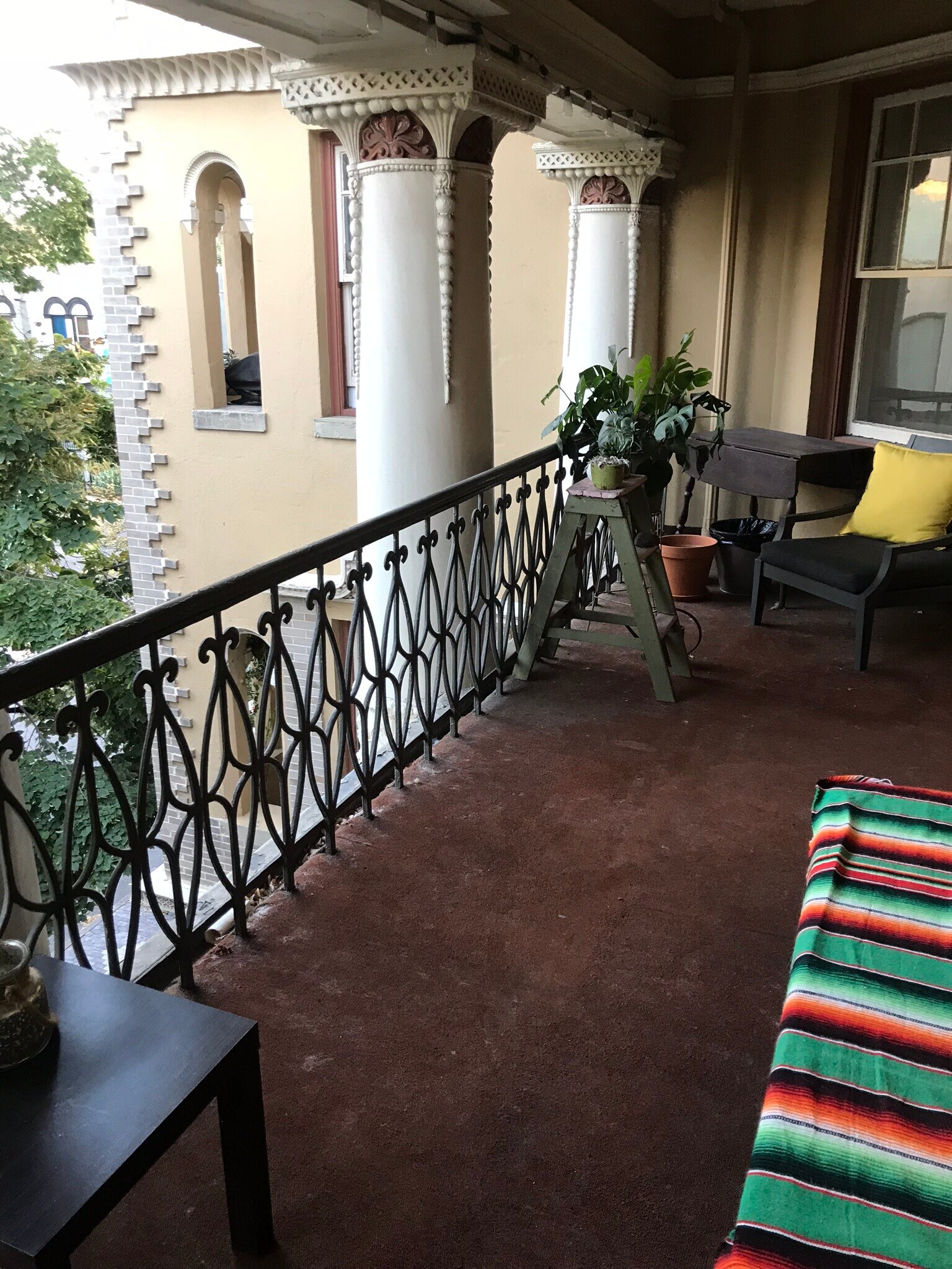 Large Private Balcony - 1301 N Ogden St