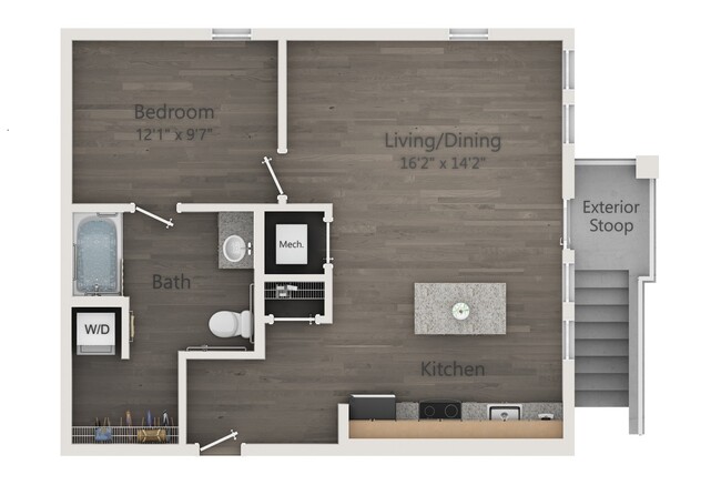 Olympia One Bedroom - Pearl Flats