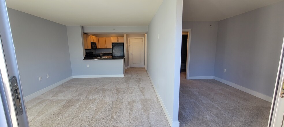 View of livingroom on the left, bedroom on the right - 800 4th St SW