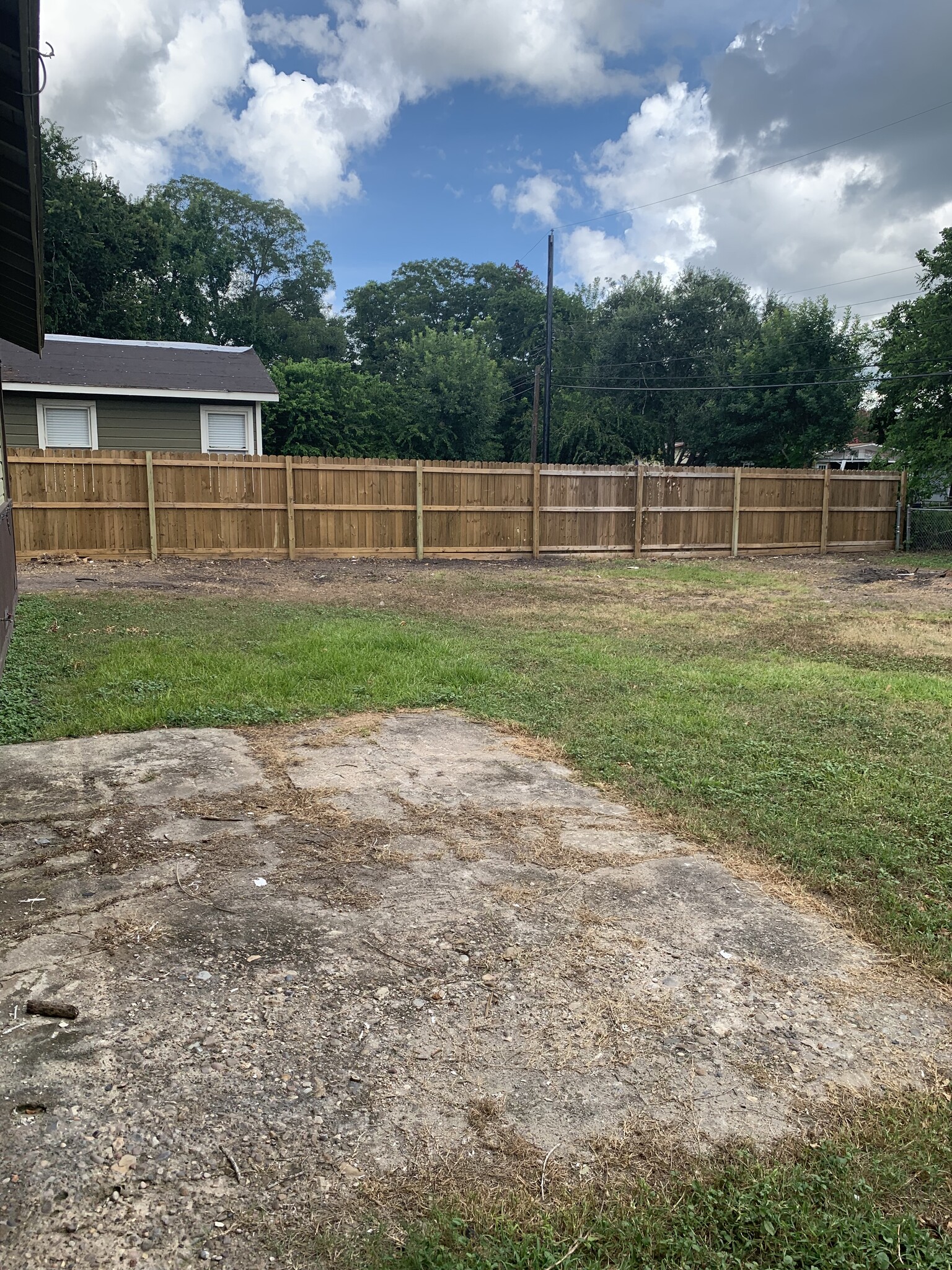 Backyard - 1907 E Crestwood Dr