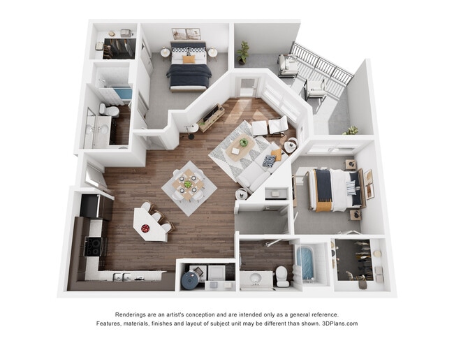 Floorplan - 7East