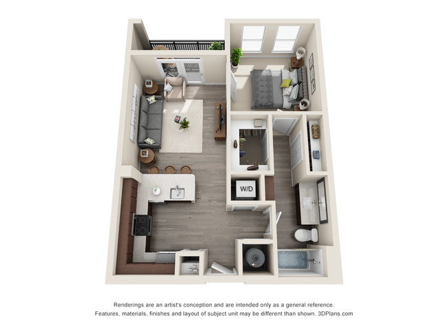 Floorplan - The Baldwin at St. Paul Square